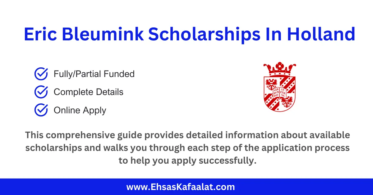 Eric Bleumink Scholarships