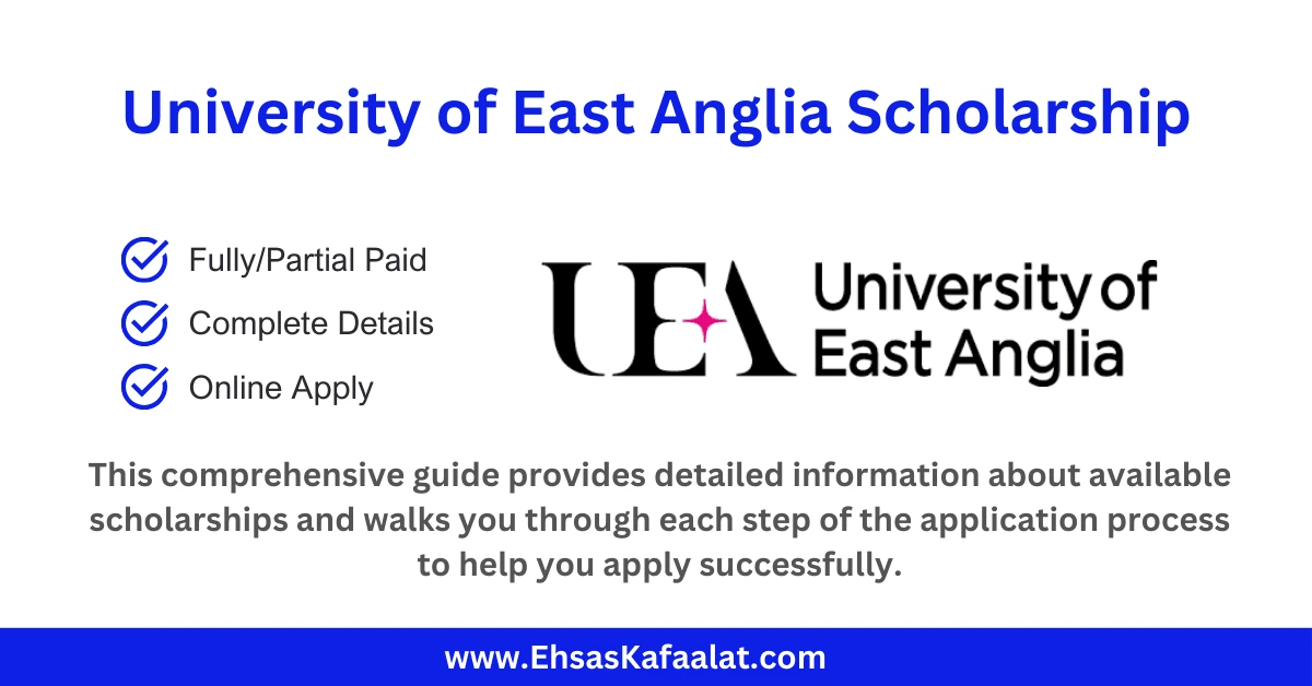 University of East Anglia Scholarship 2026 (Application Process)