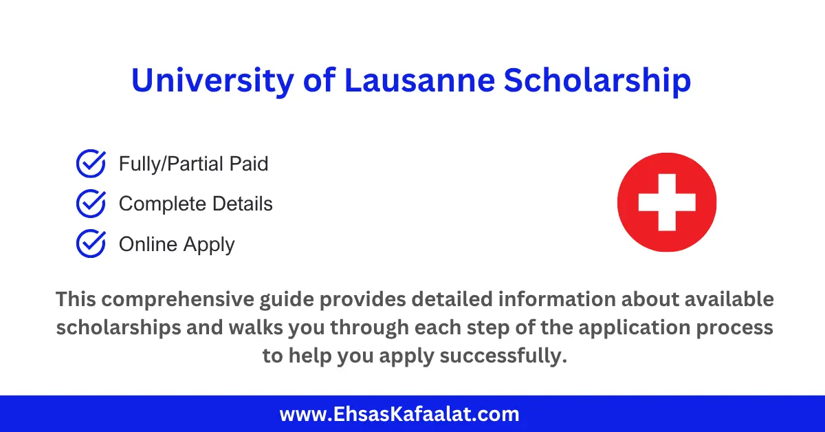 University of Lausanne Scholarship