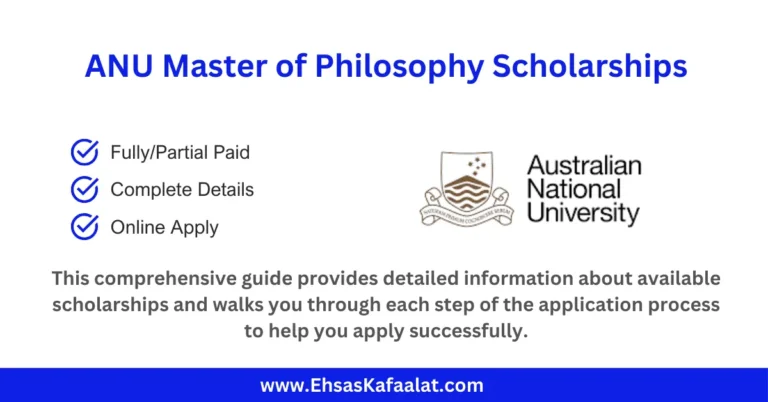 ANU Master of Philosophy Scholarships