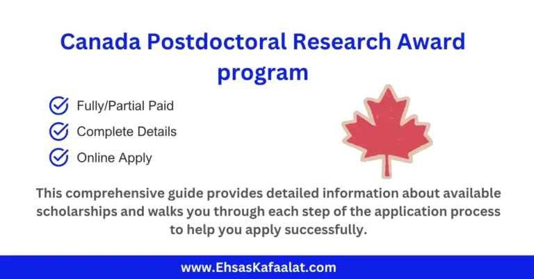 Canada Postdoctoral Research Award