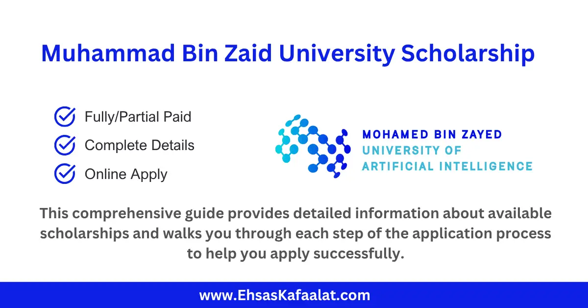 Muhammad Bin Zayed University of Artificial Intelligence Scholarship
