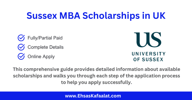Sussex MBA Scholarships