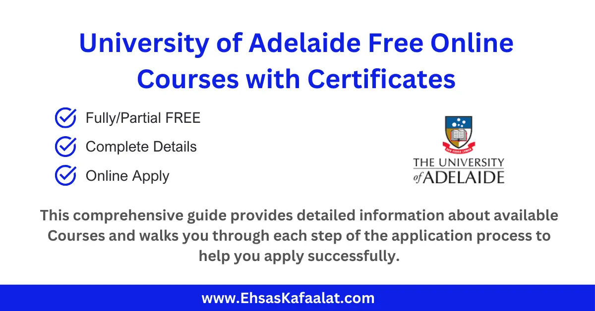 University of Adelaide Free Online Courses
