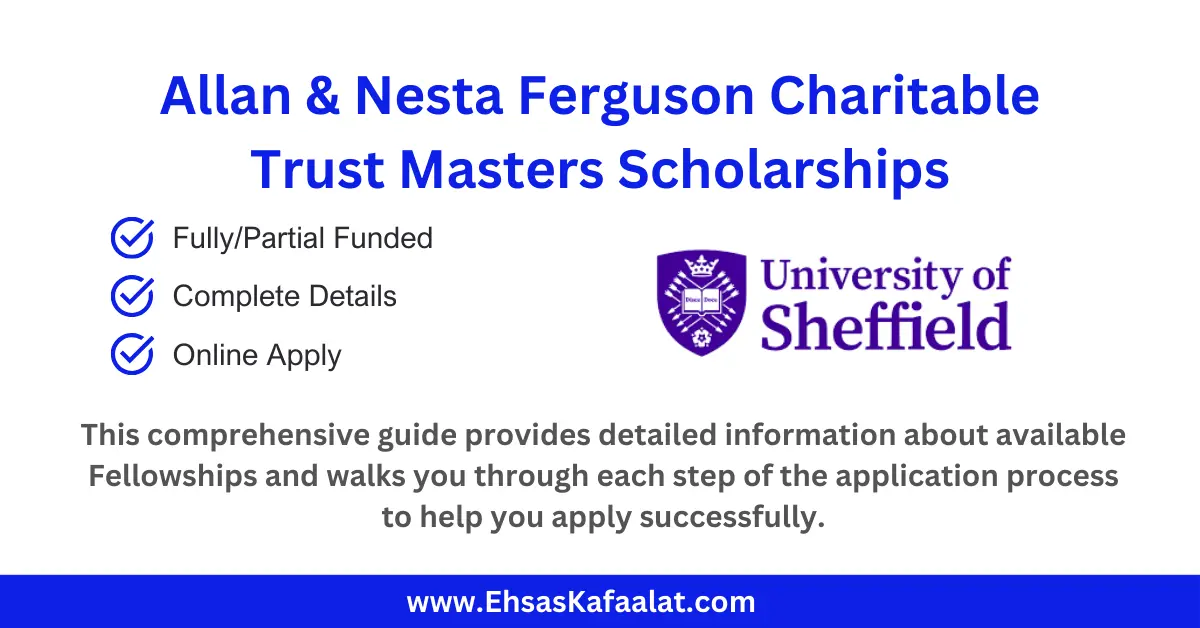 Allan & Nesta Ferguson Charitable Trust Masters Scholarships