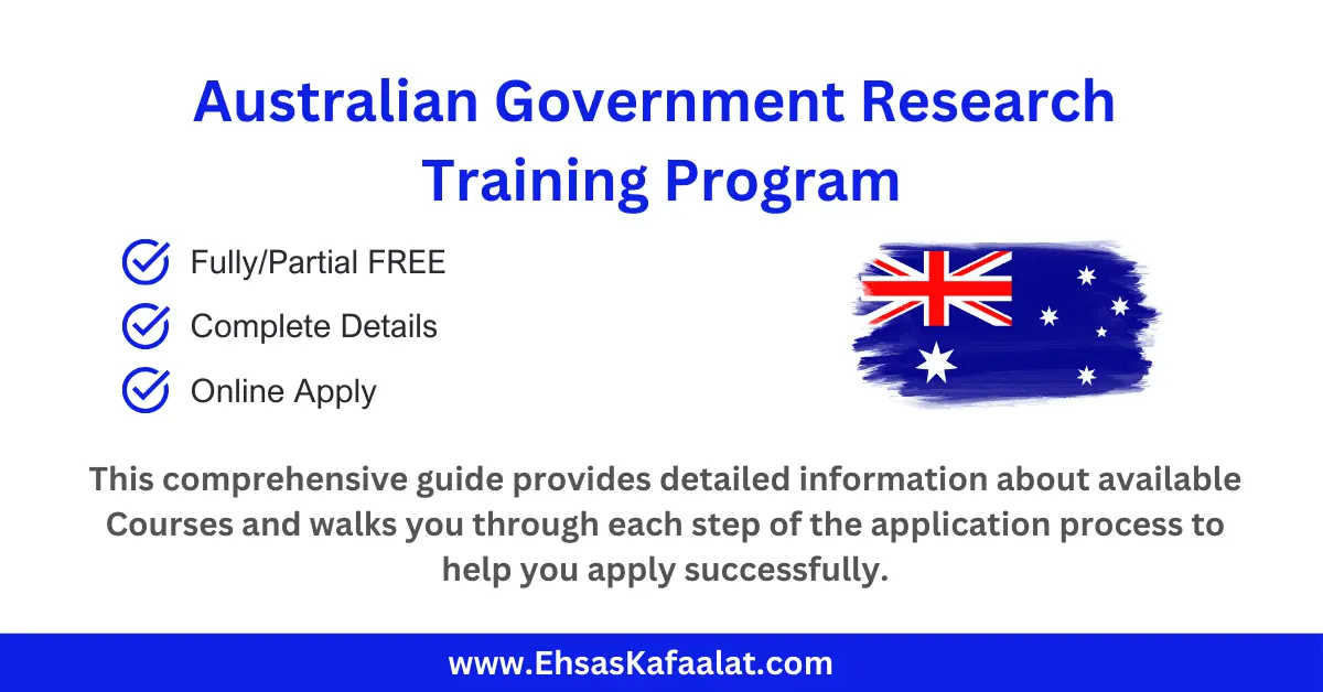 Australian Government Research Training Program 2026 | Fully Funded