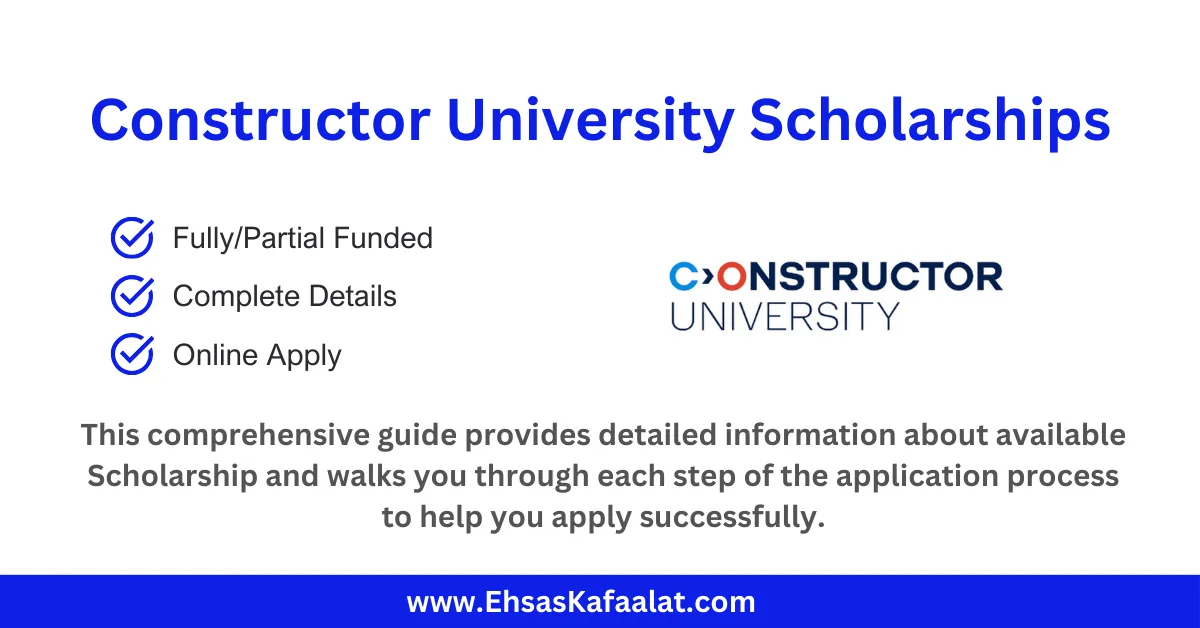 Constructor University Scholarships 2026 (Step by Step Process)