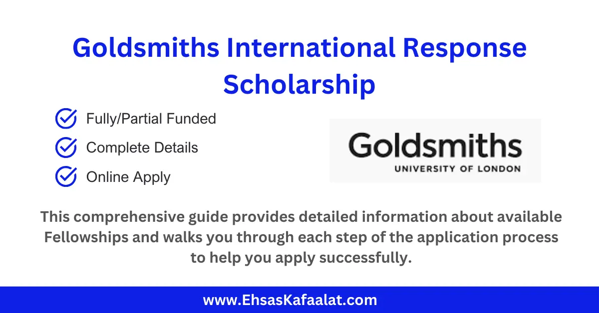 Goldsmiths International Response Scholarship