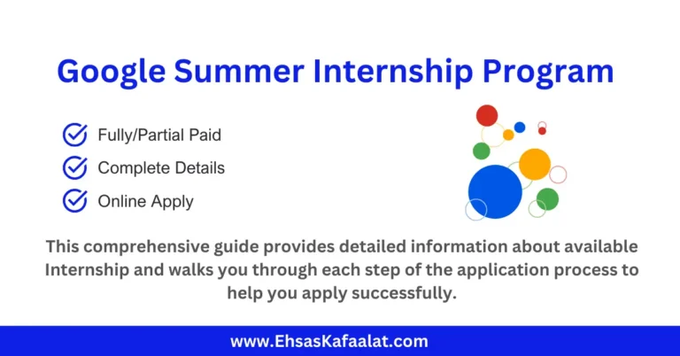 Google Summer Internship