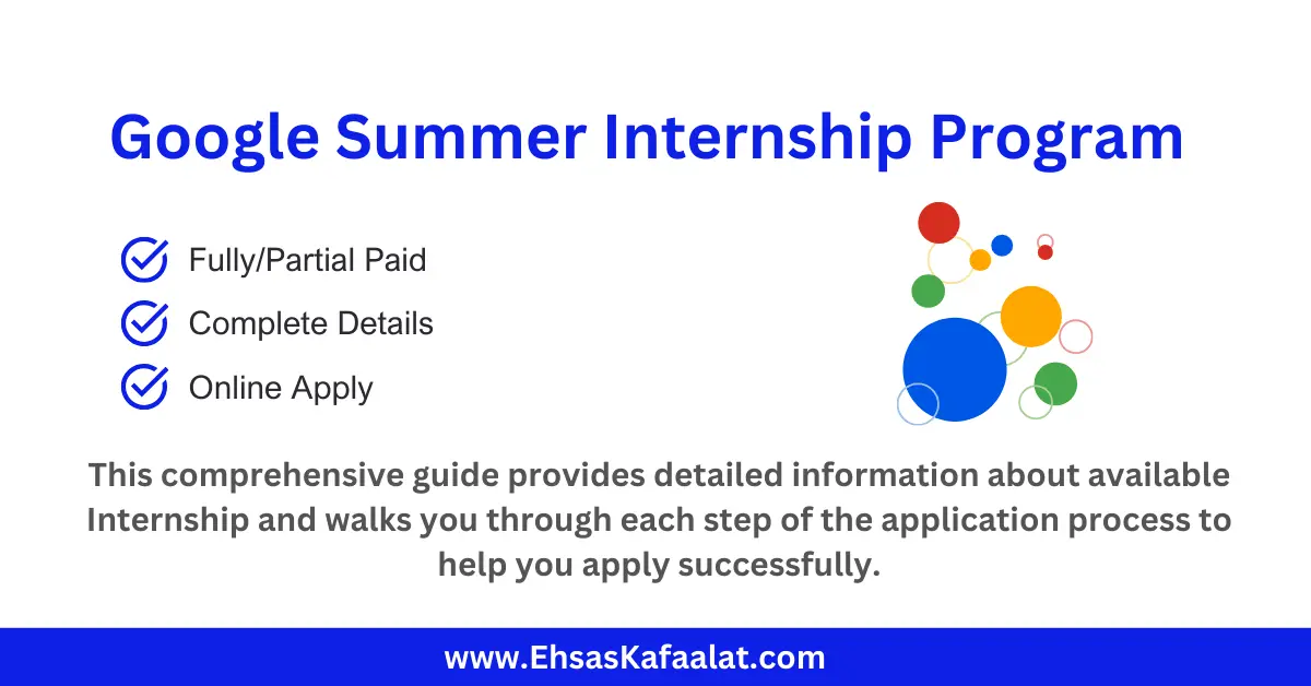 Google Summer Internship
