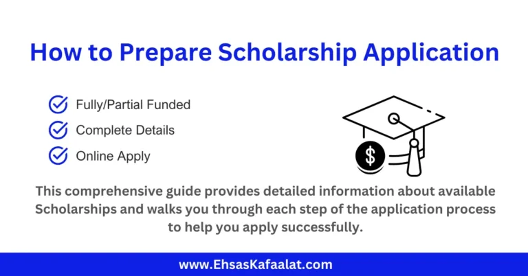 How to Prepare Scholarship Application