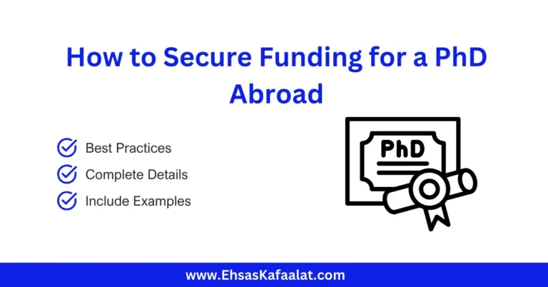 How to Secure Funding for a PhD Abroad In 2026 (Step-by-Step for International Students)