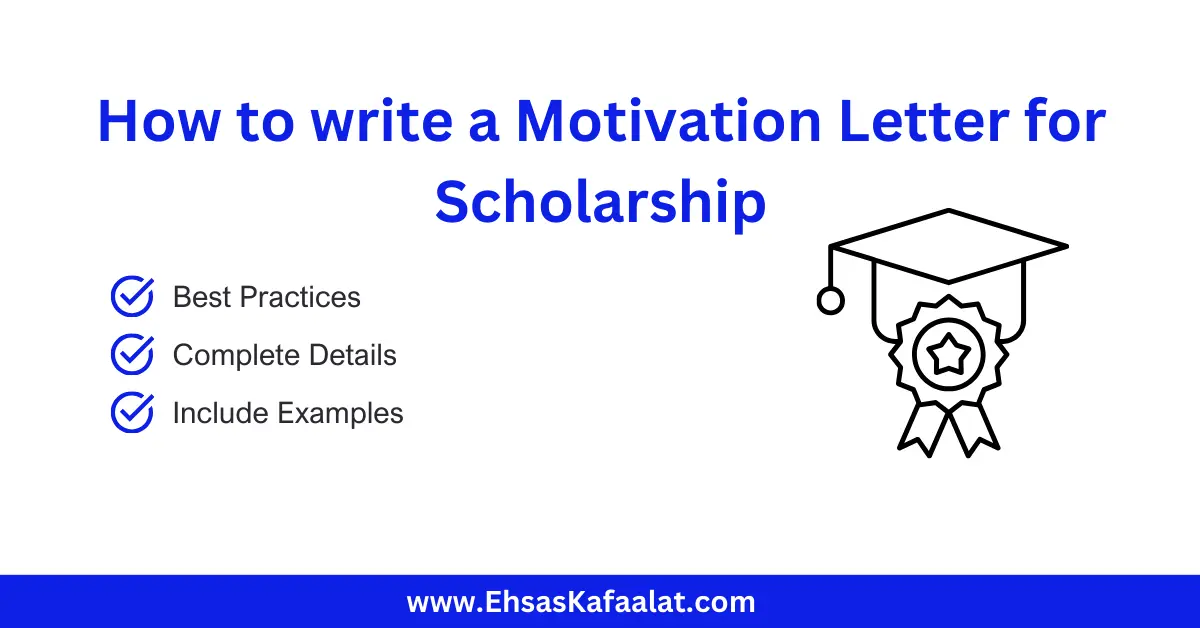 How to write a Motivation Letter for Scholarship