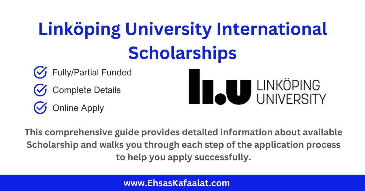 Linköping University (LiU) International Scholarship