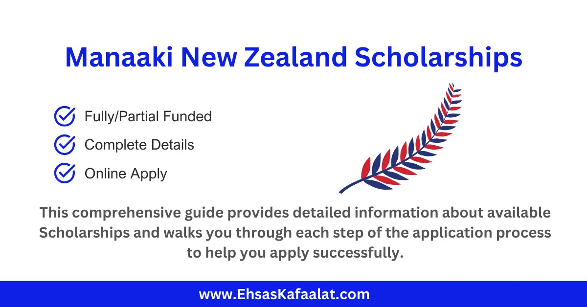 Manaaki New Zealand Scholarships 2026 | Requirements | Deadlines