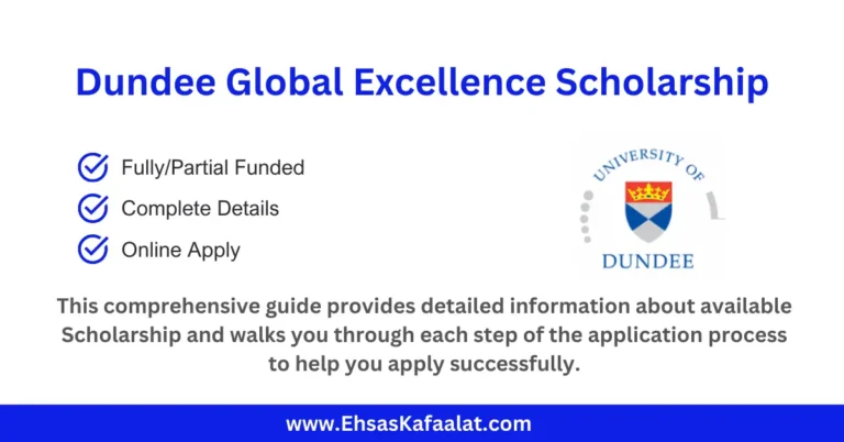 University of Dundee Global Excellence Scholarship