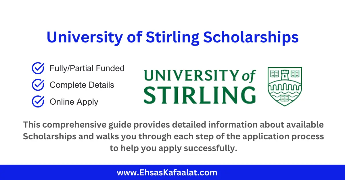 University of Stirling Undergraduate Scholarships In UK 2026