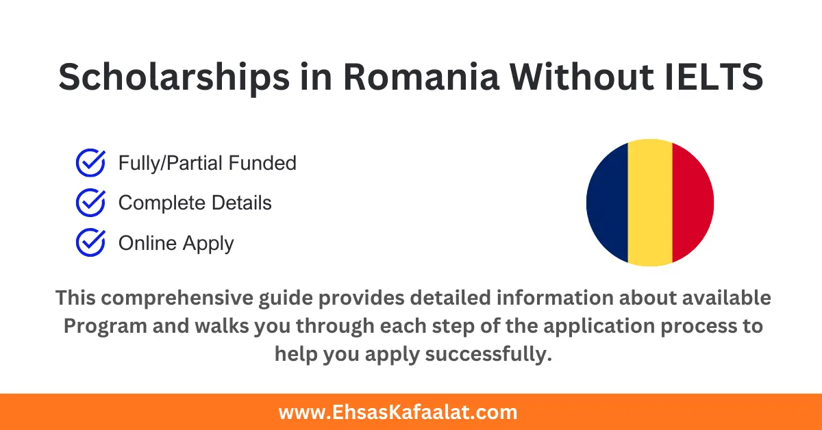 Scholarships In Romania Without IELTS 2026 | Fully Funded