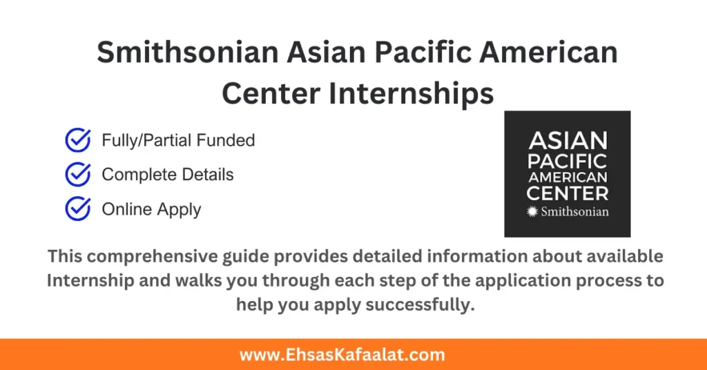 Smithsonian Asian Pacific American Center internships