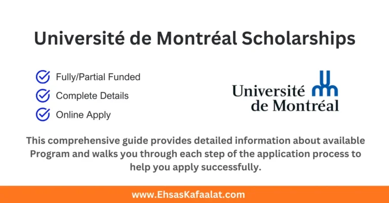 Université de Montréal Scholarships in Canada 2026 (Application Process) 6 Université de Montréal Scholarships