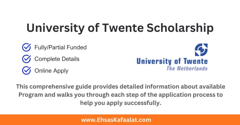 University of Twente Scholarship 2026 in Netherlands | Funded 3 University of Twente Scholarship