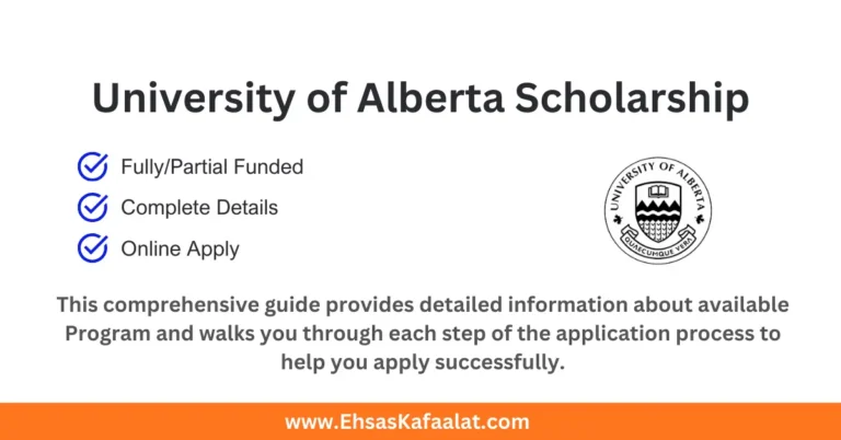 University of Alberta Scholarship 2026-2027 | Canada 4 University of Alberta Scholarship