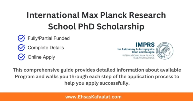 International Max Planck Research School PhD Scholarship 2026 | Fully Funded Study in Germany 9 International Max Planck Research School PhD Scholarship