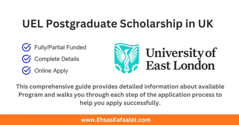 UEL Postgraduate Scholarship 2026–2027 | Study in the UK 4 UEL Postgraduate Scholarship
