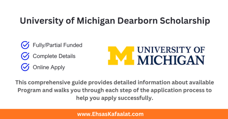 University of Michigan Dearborn Scholarship