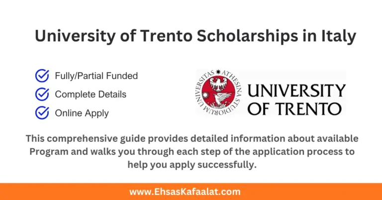University of Trento Scholarships