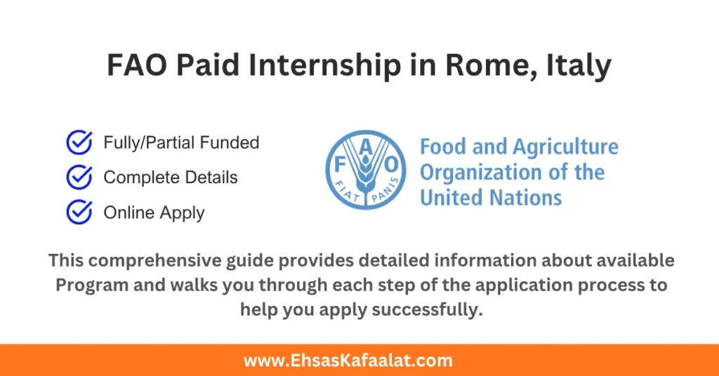 FAO Internship