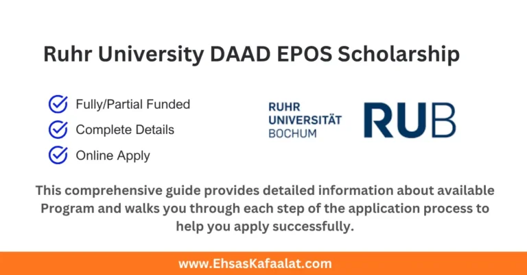 Ruhr University DAAD EPOS Scholarship