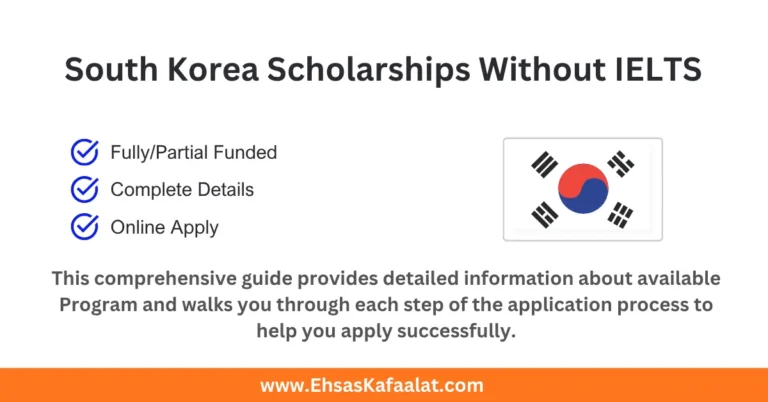 South Korea Scholarships Without IELTS