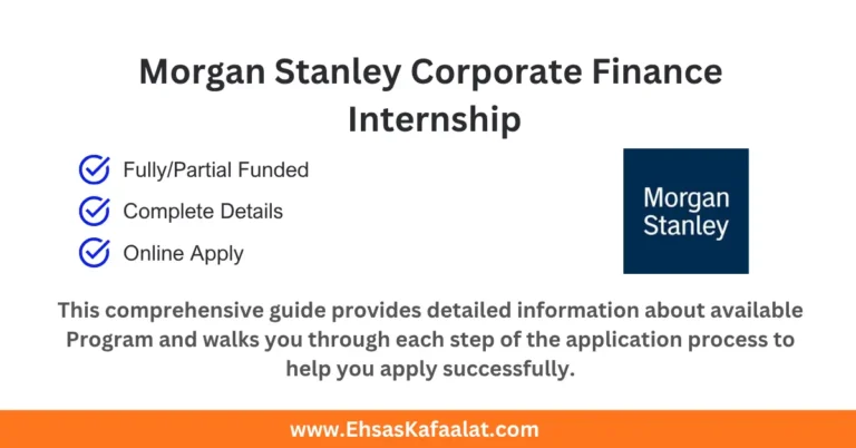 Morgan Stanley Corporate Finance Internship