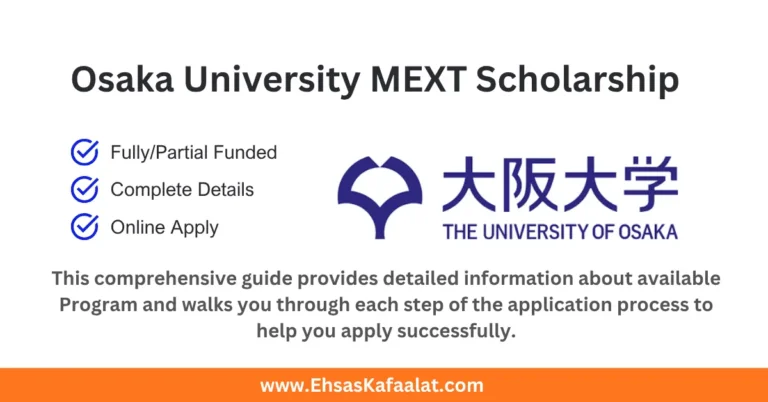 Osaka University MEXT Scholarship