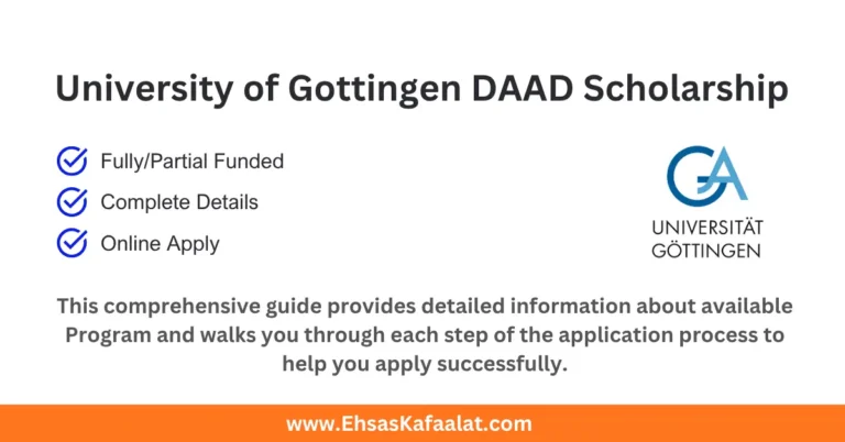 University of Göttingen DAAD Scholarship