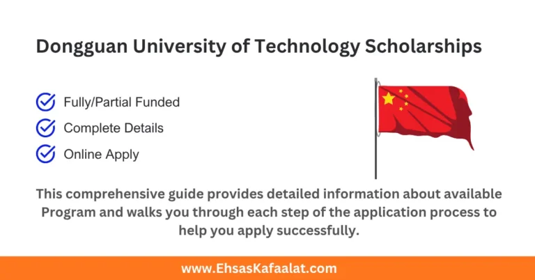 Dongguan University of Technology Scholarships 2027 in China (Fully Funded) 6 Dongguan University of Technology Scholarships