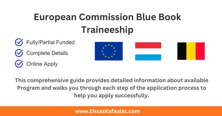 European Commission Blue Book Traineeship