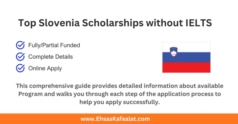 Slovenia Scholarships without IELTS