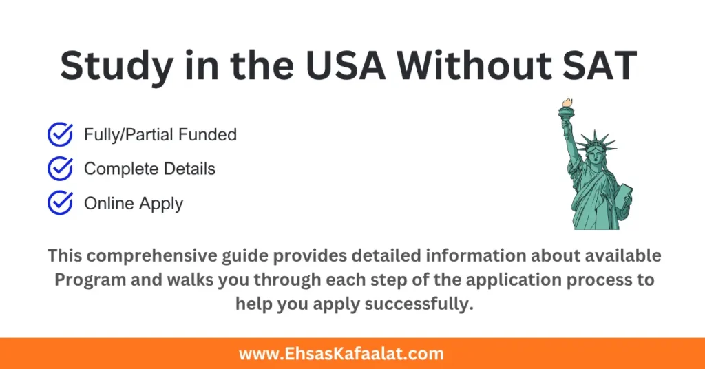 Study in USA Without SAT 2027 (Universities That Don't Require SAT Scores) 34 Study in USA Without SAT