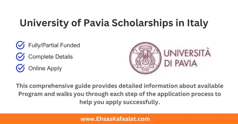 University of Pavia Scholarships