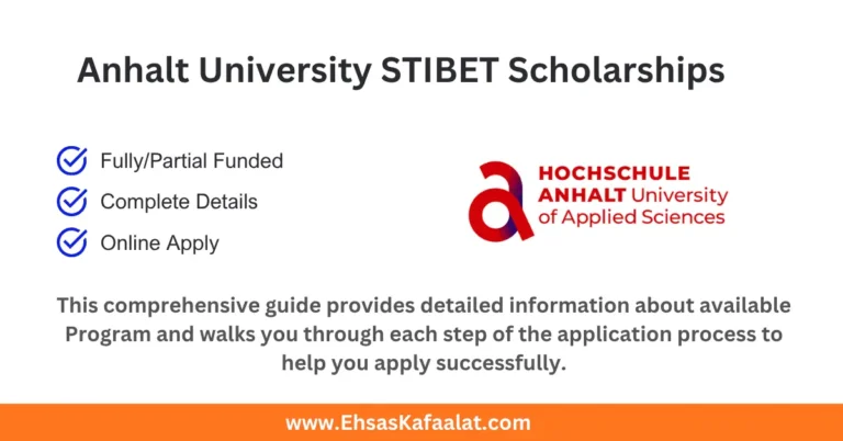 Anhalt University STIBET Scholarships