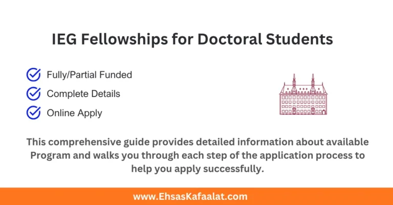 IEG Fellowships