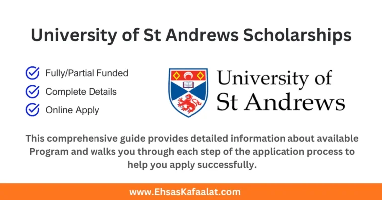 University of St Andrews Postgraduate Scholarships
