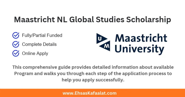 Maastricht University NL Global Studies Scholarship 2027 | Fully Funded 3 NL Global Studies Scholarship